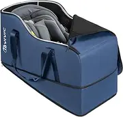 IBVIVIC Car Seat Travel Bag for Aria and Mesa, Infant Car Seats Infant Car Seat Travel Bag (Blue)
