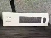 Wireless Keyboard and Mouse Combo - seenda Full Size Slim RECHARGEABLE Wireless