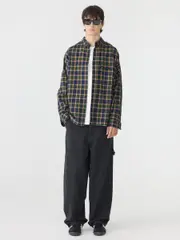 Drop Shoulder Check Shirt