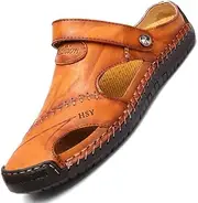 [Generic] Men's Leisure Slippers Outdoor Yellow brown 43