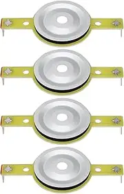 The Lord of the Tools 4pcs 25.4mm Bullet Super Tweeter Diaphragm Titanium Tweeter Voice Coil Speaker Film Compatible with PRV Audio RPTW350Ti TW350Ti