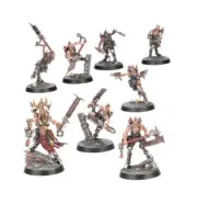 Goremongers Chaos KILL TEAM Squad on Sprue with Bases Blood and Zeal 40K