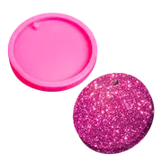 Urban Crafter Round Keyring Mould-Round Keyring, Large