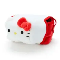 在飛比找momo購物網優惠-【小禮堂】Hello Kitty 造型絨毛相機收納包 單眼相