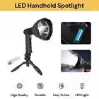 LED Handheld Spotlight Rechargeable Hunting Camping Flashlight Spot Light Torch