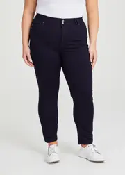 [Virtuelle] Taking Shape The Petite Luxe Looker Jean Size 16 in Indigo, Denim - Plus Size Women's Denim & Jeans Indigo
