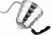 Coffee Gooseneck Kettle with - 304 Stainless Steel Pour Over Coffee Gooseneck Kettle Teapot with - Camping & Tea Pots (1.2L)