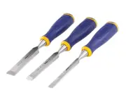 IRWIN Marples MS500 ProTouch™ All-Purpose Chisel Set, 3 Piece MARS500S3