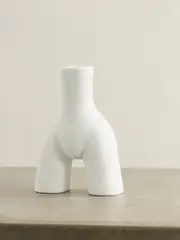[ANISSA KERMICHE] ANISSA KERMICHE - Single L'egg Earthenware Egg Cup - White - One size One size White