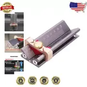 Enhanced Multi-Functional Woodworking Gauge with Magnet for Accurate Drilling