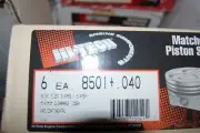 Hi-Tech 8501+.040 Piston Set of 6 that fits 245 Continental