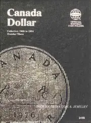 Whitman Canadian Dollars Vol. 3 Coin Folder, 1968-1984 #2488