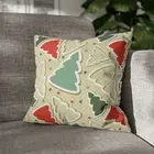 CUSHION COVER PILLOW CASE|CHRISTMAS TREE PATTERN 1