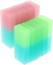 jojofuny 12pcs Cute Jelly Erasers for Rectangular Erasers Fun and Safe Stationery Supplies for School and Home Students
