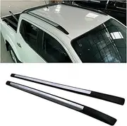 Top Roof Rail Quality Hilux Accessories Compatible for Toyota Hilux Revo 2015-2021 Aluminum Pickup Roof Rack Screw Fixation
