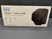 Blink Outdoor 3rd Gen Solar Panel Charging Mount wireless security camera, New