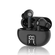 AI Language Translation Earbuds Translator in Real Time,Two Way Bluetooth Translator Device with APP for 144 Languages Translation Packs (Black)