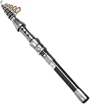 Telescopic Fishing Pole | Retractable Travel Fishing Rod - Aquatic Life Catching Wand for Beginners Lightweight Carbon Gear Stream Lure Equipment
