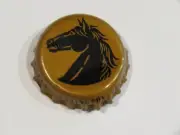 BEER Bottle Crown Cap ~ Lexington Brewing Co Kentucky Ales ~ Horse Design