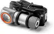 NEBO Einstein Powerful 600 Lumen Headlamp and Worklight with Rechargeable Batteries, Compact Low-Profile Headlamp