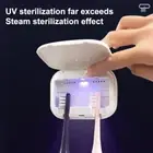 Type C Blue Light Uv Toothbrush Portable UVC Toothbrush Sterilizer Bathroom