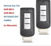 Smart Remote Car Key Fob 2 / 3 Buttons 434MHz 47 Chip for Mitsubishi