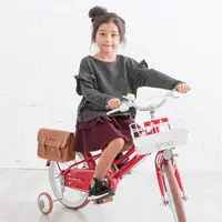 在飛比找康是美優惠-【iimo】日本兒童腳踏車16吋－經典紅_廠商直送