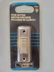 Trine Push Button Lighted Door Bell Model #715A From 1992
