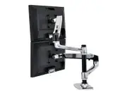LX DUAL LCD VERTICAL STACKING ARM ALM