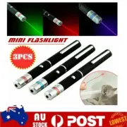 3pcs Green Purple Red Laser Pointer Pen Visible Light Beam Lazer For office Pet