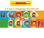 10 Large Chipsy Potato Chips Various Flavors Kebab KFC Chili lemon Vinegar &Salt