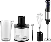 Immersion Hand Blenders, 1000W Hand Blender, 5 Speed Food Processor with Strong Power, Meat Grinder, Strong Power for Mixing, Mixing, Chopping