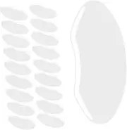 BATHVEVE 30Pcs Haircut Eye Protectors Adhesive Facial Shields for Hairdressing Transparent Face Masks for Hair Styling Safe and Efficient Hair Cutting