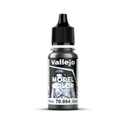 Vallejo Model Colour #197 - Natural Steel - 18 ml Metallic Acrylic Paint