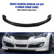 Front Bumper Splitter Spoiler Lip Body Kit For Hyundai Genesis Coupe 2008-2012 (for: Hyundai)