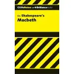 CLIFFSNOTES ON SHAKESPEARE’S MACBETH