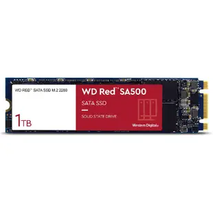 WD Western Digital Red SA500 NAS M.2 2280 SSD 固態硬碟 1TB WDS100T1R0B 香港行貨