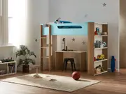 Bingo Loft Bunk - Single / Aqua