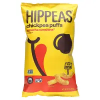 在飛比找iHerb優惠-[iHerb] Hippeas 鷹嘴豆泡芙，是拉差陽光，4 