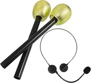 Abaodam Retro Vintage Microphone Props 1 Set of Plastic Boys and Girls Microphone Toys Party Favor for Birthdays School Events