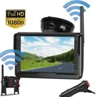1080P Digital Wireless Reverse Camera 5" Rear view Monitor Vehicle Reverse KITS