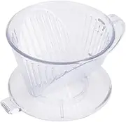 Pour Over Coffee Dripper - Cone Shape Coffee Maker Filter Cup - Dripper Reusable Pour Over Serving Mug - Coffee Filter Cone - Cone Coffee Dripper (02)