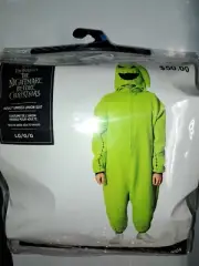 Nightmare Before Christmas Oogie Boogie Costume Hooded Union Suit Unisex LARGE