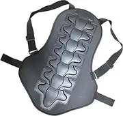 MagiDeal Motorcycle Back Protector Detachable Lightweight Adjustable Back Protection Pad for Outdoor Mountain Road Biking Cycling