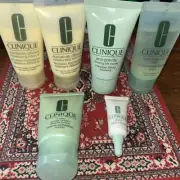 Lot Clinique Travel Lotions Mask Facial Soap Scrub Eye Saver
