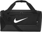 Nike Brasilia 9.5 Training Duffel Bag, Black/White, 41 Liter Capacity