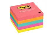 Post-it: Notes 654-5PK Capetown Collection - 5 pack/100 sheet pads per pack