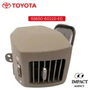 Toyota Genuine 55650-60110-E0 Instrument Panel Register Ac Heater Air Vent Japan