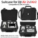 適用於 DJI Air 2S 的保護套, 帶屏幕遙控器防爆盒 ABS 手提箱, 用於 Mavic Air 2 儲物盒配件