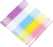 20Pcs Portable Ear Wax Removal Tools Multi Color Ear Spiral Cleaners for Safe and Efficient Ear Cleaning Lightweight Double End Ear Picks for Easy Wax Removal